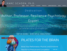 Tablet Screenshot of marcschoen.com